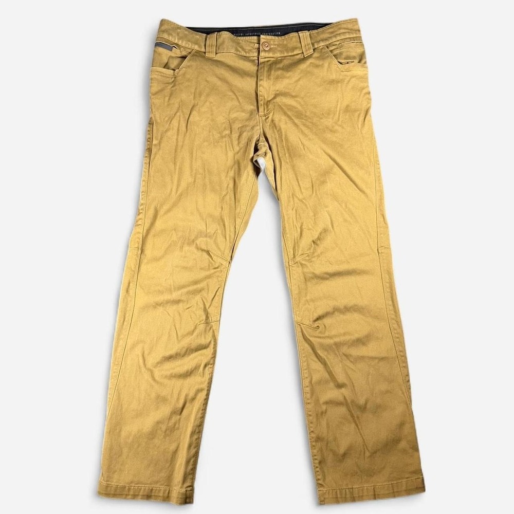 Magpul Tan Tactical Durable 5 Pocket Chino Pants Reinforced Knees Size 34x32